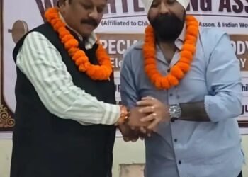 अरविन्दर सिंग खुराना बने छत्तीसगढ़ प्रदेश भारोत्तोलन संघ के अध्यक्ष