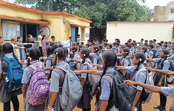 शासकीय स्कूल नरहरपुर में चलाया गया स्टॉप डायरिया कैम्पेन