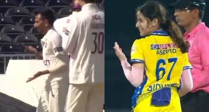 युजवेंद्र चहल Gen Z ट्रेंड में शामिल हुए, काउंटी चैंपियनशिप में कॉपी किया मेधावी बिधूड़ी का सेलिब्रेशन