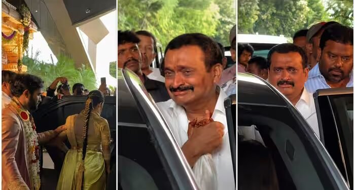 बेटी की विदाई में फफक पड़े बंदला गणेश, जननी का हाथ पकड़ दहाड़ मार रोए एक्टर, वीडियो में चिरंजीवी-नागार्जुन भी