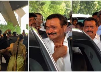 बेटी की विदाई में फफक पड़े बंदला गणेश, जननी का हाथ पकड़ दहाड़ मार रोए एक्‍टर, वीडियो में चिरंजीवी-नागार्जुन भी