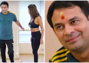 तेजू भैया ने मल्‍ल‍िका शेरावत के साथ किया वर्कआउट, बोले- ये तो बड़ा हार्ड है