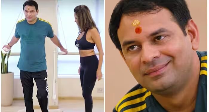 तेजू भैया ने मल्‍ल‍िका शेरावत के साथ किया वर्कआउट, बोले- ये तो बड़ा हार्ड है