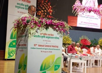 मंत्री कुशवाह नई दिल्ली में आईसीएआर की वार्षिक बैठक में हुए सम्मिलित