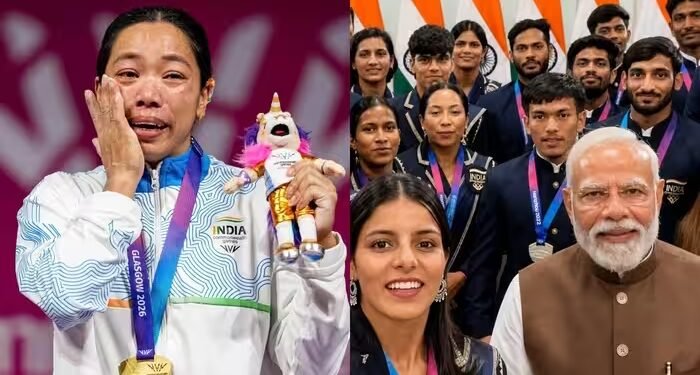 CWG में तीसरा गोल्ड जीतकर रोने लगीं थीं मीराबाई चानू, पीएम मोदी ने कहा- तुम्हारा हर एक आंसू गोल्ड मेडल जैसा था