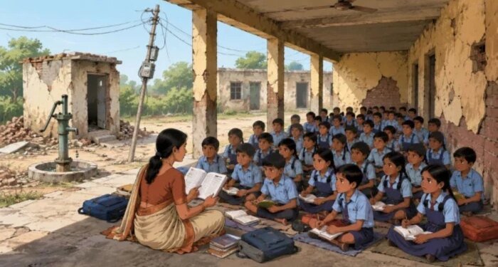MP में कहीं एक टीचर के भरोसे 51 बच्चे तो कहीं 212 पर 25 गुरुजी तैनात, शिक्षक दिवस पर खुली शिक्षा व्यवस्था की पोल