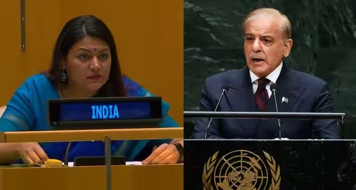 ‘कश्मीर की बात करनी है तो PoK की करो’, भारत ने UNGA में शहबाज को दिया करारा जवाब, पाकिस्तान का दिखाया आतंकी चेहरा