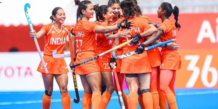एशियन गेम्स 2026: भारतीय महिला हॉकी टीम का तुफान जारी, इंडोनेशिया को 17-1 से रौंदकर दर्ज की लगातार दूसरी धमाकेदार जीत