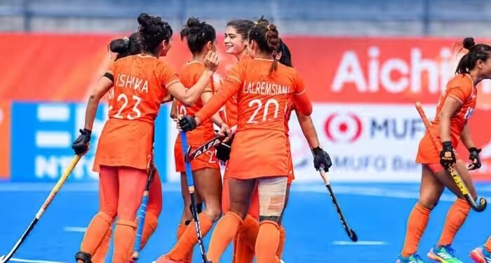 भारतीय महिला हॉकी टीम ने लगाया जीत का चौका, होस्ट जापान को हराकर टॉप पर पहुंची