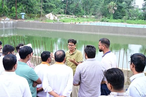 विकास परियोजनाओं का वित्त मंत्री ओ.पी.चौधरी ने किया मैराथन निरीक्षण