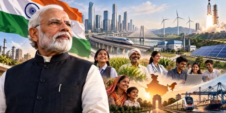 देश को विकसित अर्थव्यवस्था, हर भारतीय के जीवन को बेहतर बनाना चाहते हैं पीएम