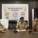 दुर्ग में त्योहारों को लेकर नई गाइडलाइन:रात 10 बजे बाद DJ बंद, सड़क पर सफेद निशान के पीछे ही लगेंगे पंडाल