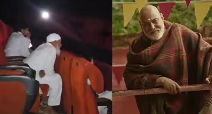 एक मुस्लिम बुजुर्ग चप्पल उतारकर देखते नजर आए ‘हनुमान अंश’, फिल्म को लेकर उनकी आस्था पर बोली पब्लिक