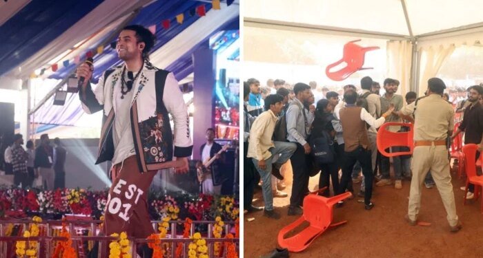 सीएम यूथ कॉन्क्लेव में भारी बवाल, जुबिन नौटियाल के कॉन्सर्ट में पुलिस से भिड़े युवा, जमकर उछलीं कुर्सियां