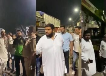 भोपाल के शाही कब्रिस्तान में मेट्रो काम पर बवाल, विधायक आतिफ अकील ने बंद कराया काम, कहा- यहां उनके पूर्वजों की कब्र है