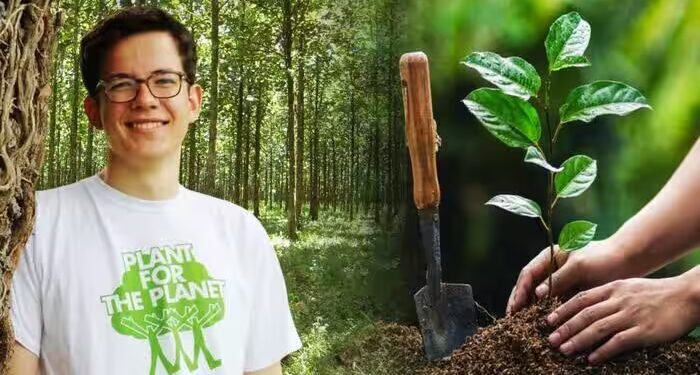 9 साल का बच्चा बना दुनिया के लिए मिसाल, लगा रहा 1,000,000,000,000 पौधे, धरती के लिए महाअभियान