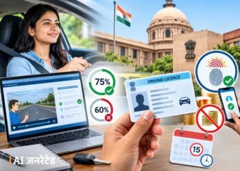 ड्राइविंग लाइसेंस के लिए टेस्ट में 75% अंक लाना होगा:पहले 60% अंक जरूरी था, कार्ड में नाम-पता बदलवाना फ्री