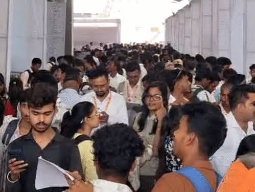 रायपुर रोजगार मेले में पहले दिन 2000 कैंडिडेट्स सिलेक्ट