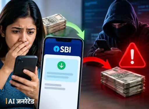 रिफंड के नाम पर साइबर ठगी:जम्प डिपॉजिट स्कैम पर SBI का अलर्ट- अनजान UPI नंबर से पैसा आए तो लौटाएं नहीं