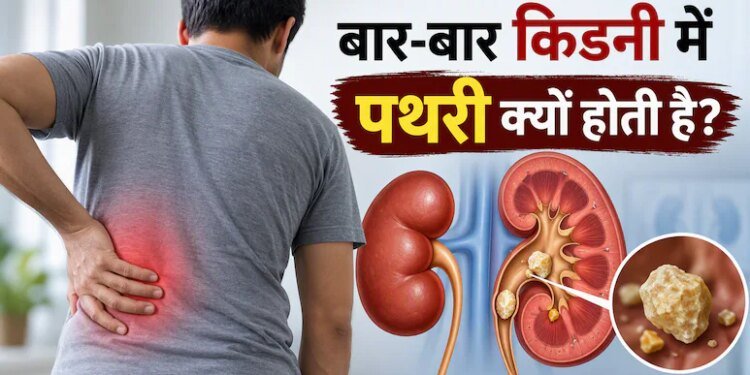 किडनी में बार-बार पथरी क्यों बनती है, एक इंसान कितनी बार सर्जरी करा सकता है, ब‍िना ऑपरेशन इलाज हो सकता है?
