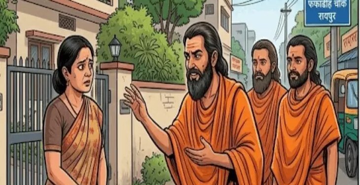 ‘अकाल-मौत’ का खौफ दिखाकर ठगे 150 ग्राम सोने के जेवर:साधु बनकर आए 3 ठग,महिला की बीमारी ठीक करने तंत्र-मंत्र किया,6 महीने तक डराकर रखा