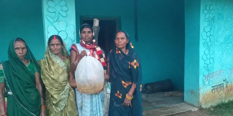 मत्स्य पालन से सशक्त हुईं जय माँ चोढा रानी स्व सहायता समूह की महिलाएं