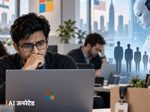AI के कारण माइक्रोसॉफ्ट में 60 हजार नौकरियां खतरे में