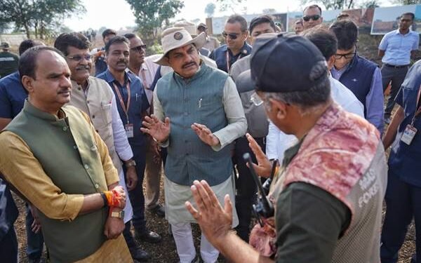 मुख्यमंत्री डॉ. यादव ने रंथभंवर में कृष्णमृग और नीलगाय रेस्क्यू अभियान के द्वितीय चरण का किया अवलोकन
